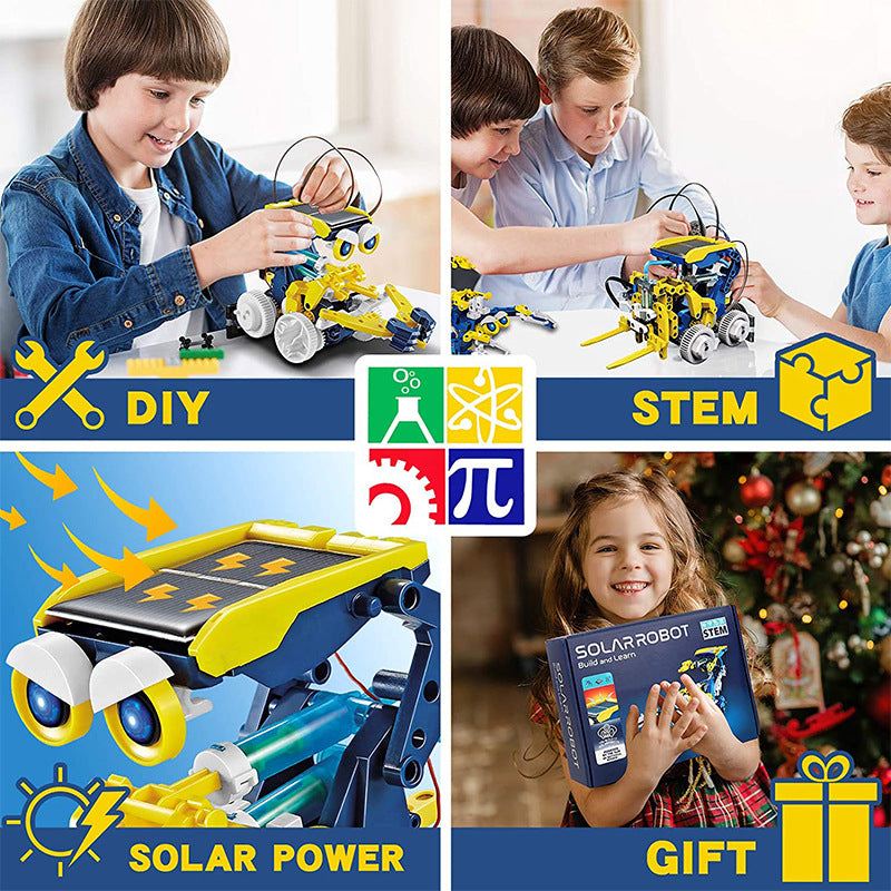 Vextronic Powered Robot Toys DIY Science Education Creation Building Kits for Kids Ages 8-12 and Older, Gift Ideas Engineering Toy for Teen 8 9 10 11 12 Years Old Boys Girls