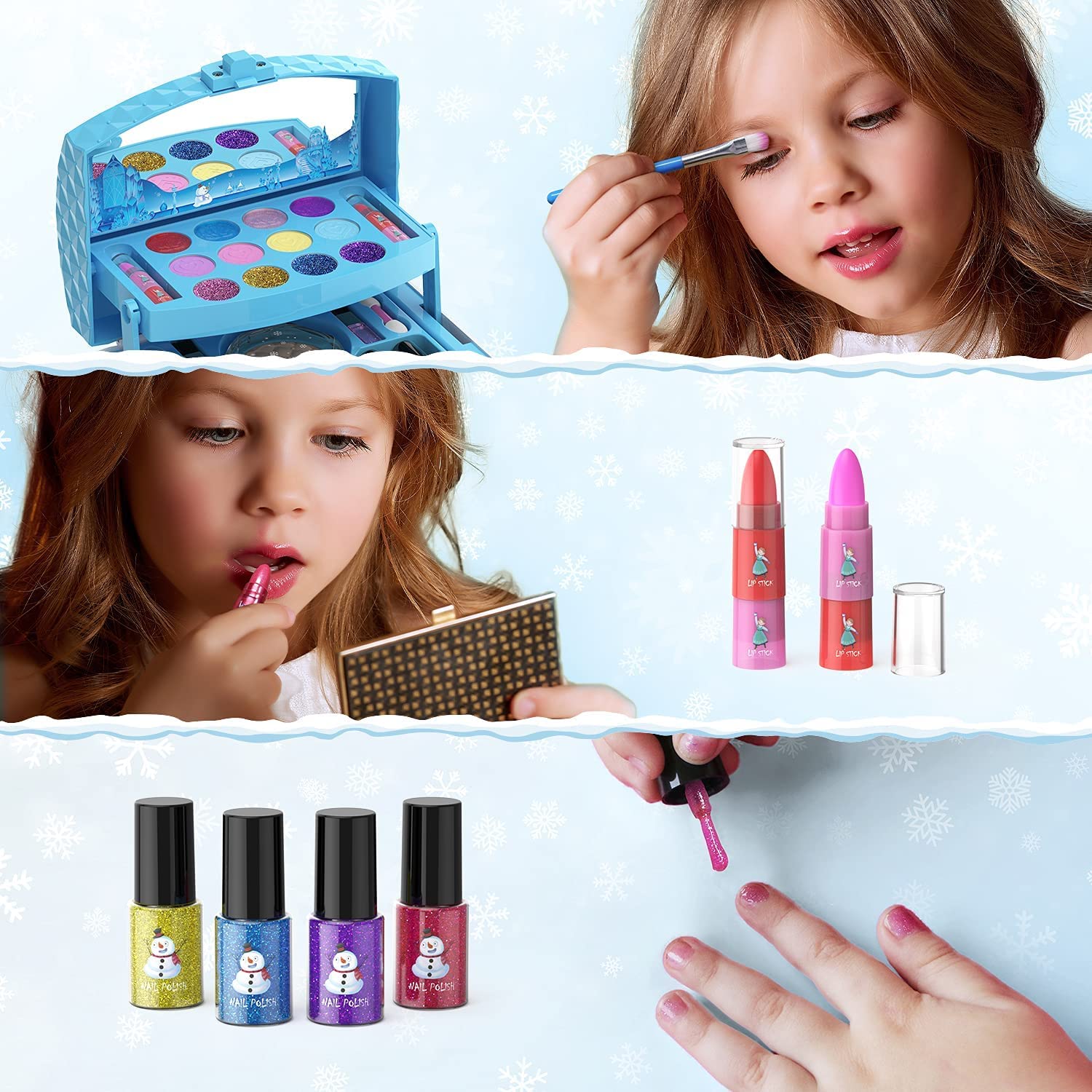Girl Princess Makeup Kit Toys for 5-12 Year Old Girls Toys for 8 Year Old  Girls Gifts for 12 Year Old Girl