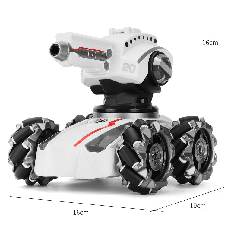 Onekey Tank Spray Remote Control Car Can Launch Water Bomb Tank Car Toys